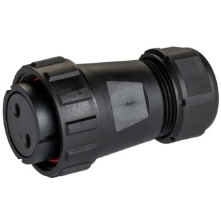 RS PRO Industrial Circular Connector, 2 Contacts, Cable Mount, Plug Female, IP68, 50A, 500V, Nylon Polycarbonate 207-0703