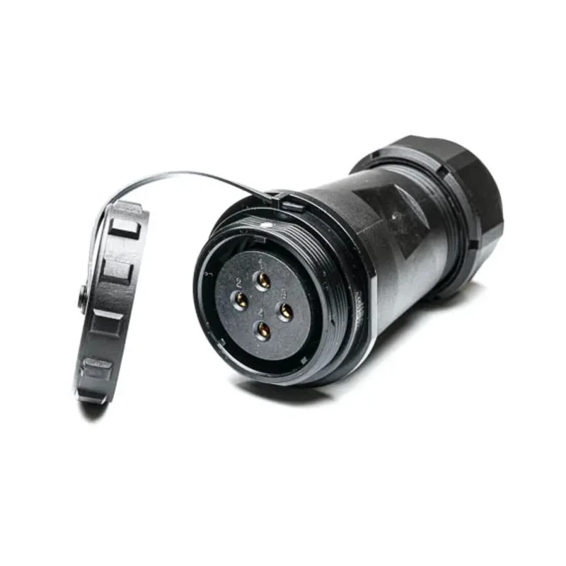 RS PRO Industrial Circular Connector 4 Contacts Cable Socket Female IP68 500V 10A 207-0746