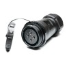RS PRO Industrial Circular Connector 4 Contacts Cable Socket Female IP68 500V 10A 207-0746