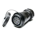 RS PRO Industrial Circular Connector Cable Socket 7 Contacts Female IP68 500V 25A Solder Termination 207-0747