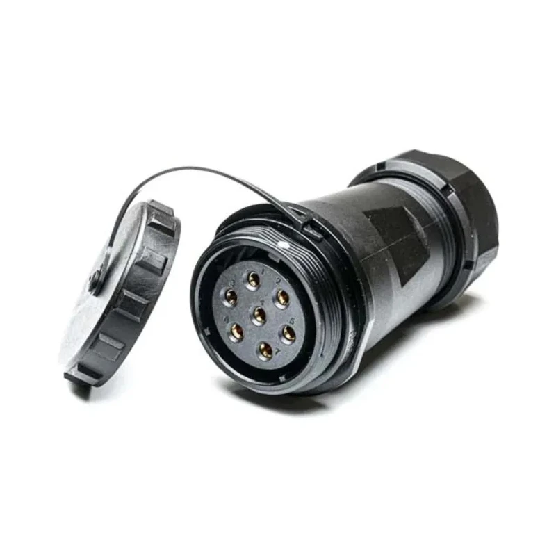 RS PRO Industrial Circular Connector Cable Socket 7 Contacts Female IP68 500V 25A Solder Termination 207-0747