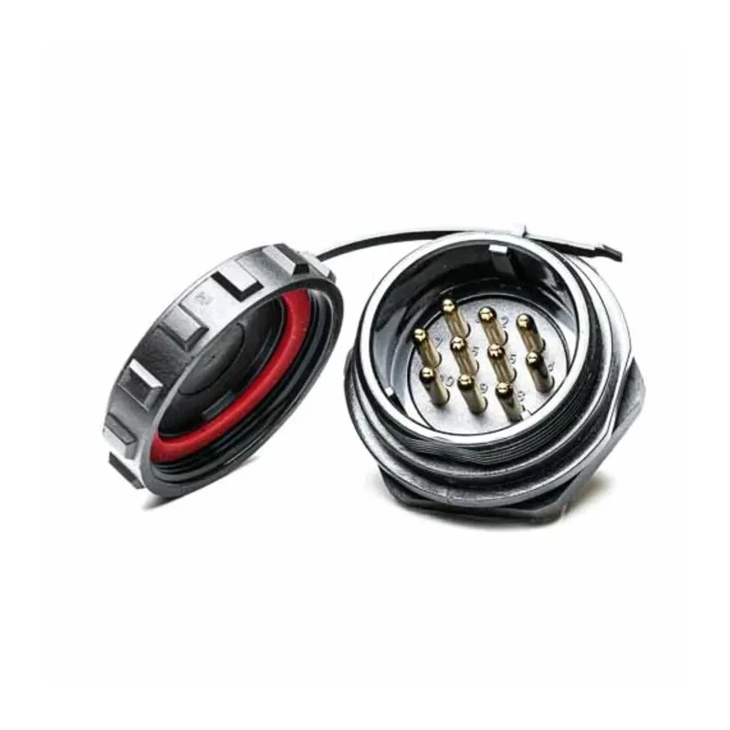 RS PRO Industrial Circular Connector 10 Contacts Rear Socket Male IP68 500V 10A 207-0752