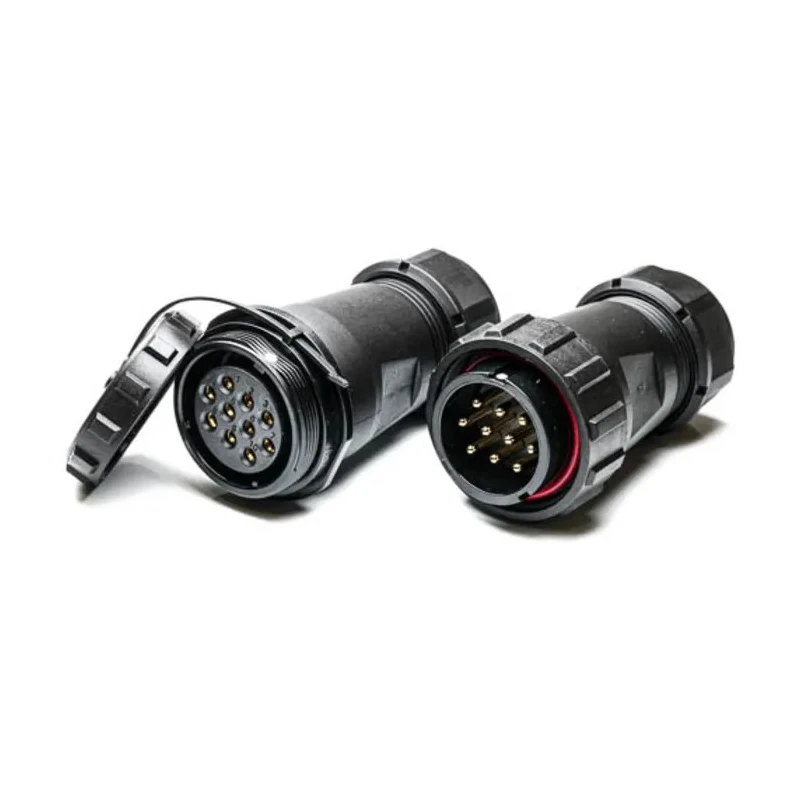 RS PRO Industrial Circular Connector 10 Contacts Cable Plug Socket Male/Female Threaded Solder Termination IP68 500V 25A IP68