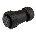RS PRO Industrial Circular Connector 7 Contacts Cable Plug Female IP68 500V 10A 207-0711