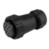RS PRO Industrial Circular Connector 7 Contacts Cable Plug Female IP68 500V 10A 207-0711