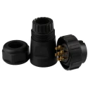 RS PRO Industrial Circular Connector 7 Contacts Cable Plug Female IP68 500V 10A 207-0711