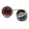 RS PRO Industrial Circular Connector 16 Contacts Rear Socket Male, IP68, 500V, 10A, Threaded Mating 207-0754