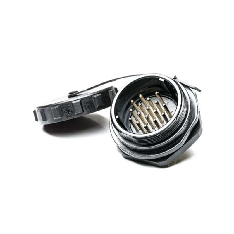 RS PRO Industrial Circular Connector, 17 Contacts, Rear Mount, Socket, Male, IP68, 500V, 10A, Nylon Polycarbonate 207-0755