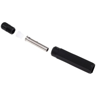 RS Pro Black Female 4 mm Banana Socket Connector Solder Termination Nickel Plating 1kV 20A 207-0873