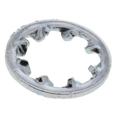 RS PRO Steel Bright Zinc Internal Tooth Shakeproof Washer M6 DIN 6797J 526-619