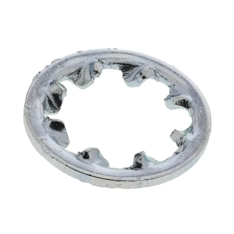 RS PRO Steel Bright Zinc Internal Tooth Shakeproof Washer M6 DIN 6797J 526-619
