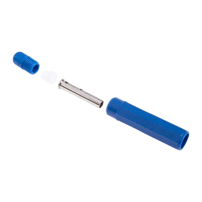 RS Pro Blue Female Banana Socket Connector 4 mm, Solder Termination, 1 kV, 20 A, Nickel Plated Brass Contact 207-0874