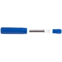RS Pro Blue Female Banana Socket Connector 4 mm, Solder Termination, 1 kV, 20 A, Nickel Plated Brass Contact 207-0874
