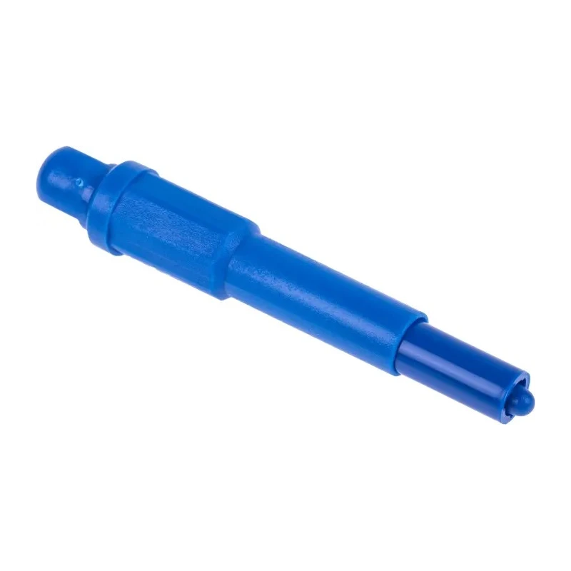 RS Pro Blue Male 4 mm Banana Plug Connector 1kV 20A Nickel Plated Brass Contact 207-0869