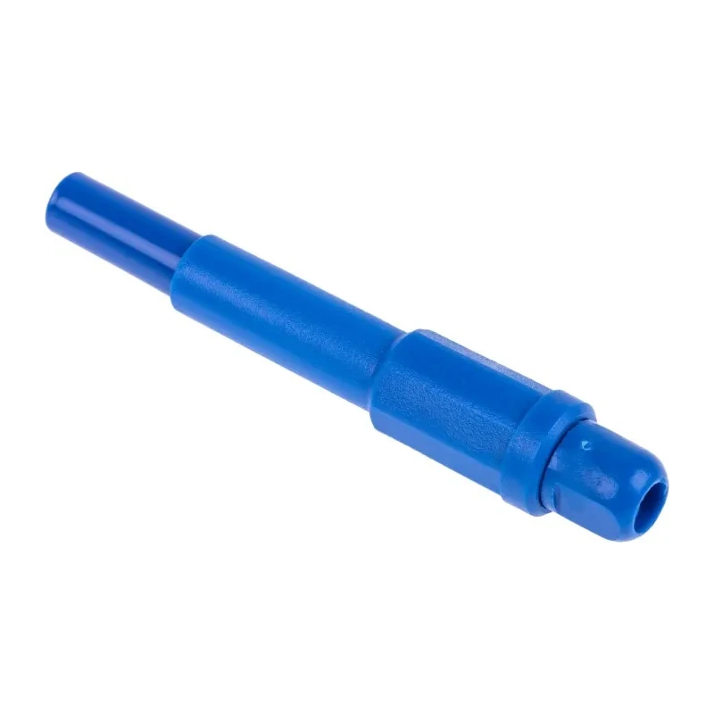 RS Pro Blue Male 4 mm Banana Plug Connector 1kV 20A Nickel Plated Brass Contact 207-0869
