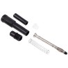 RS Pro Black Male 4 mm Banana Plug Connector, Solder Termination, 1kV, 20A, Nickel Plating 207-0868