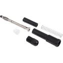 RS Pro Black Male 4 mm Banana Plug Connector, Solder Termination, 1kV, 20A, Nickel Plating 207-0868