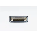 Norcomp HDF 44 Way Vertical 2.29 mm Pitch Surface Mount Male D-Sub Connector with 4-40 Board Lock HDF-V44-113L051