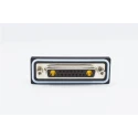 Norcomp CDF 25 Way Right Angle 2.77 mm Pitch Surface D-Sub Connector with 4-40 Screw Female CDFR17W2213L211