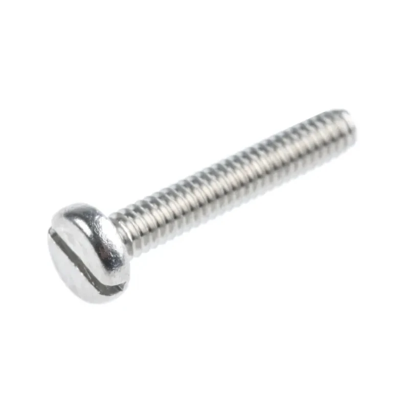 RS PRO Slot Pan Stainless Steel Machine Screw 12 mm M2 526-912
