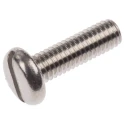 RS PRO Slot Pan Stainless Steel Machine Screw 10 mm M3 526-956