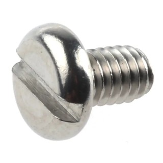 RS PRO Slot Pan Stainless Steel Machine Screw 6 mm M4 527-016