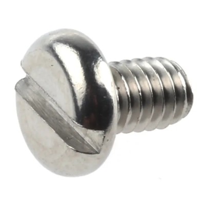 RS PRO Slot Pan Stainless Steel Machine Screw 6 mm M4 527-016