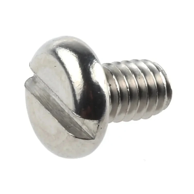 RS PRO Slot Pan Stainless Steel Machine Screw 6 mm M4 527-016