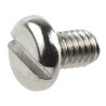 RS PRO Slot Pan Stainless Steel Machine Screw 6 mm M4 527-016