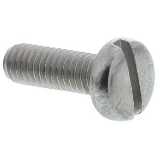 RS PRO Slot Pan Stainless Steel Machine Screw 12 mm M4 527-038