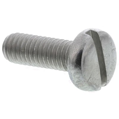 RS PRO Slot Pan Stainless Steel Machine Screw 12 mm M4 527-038