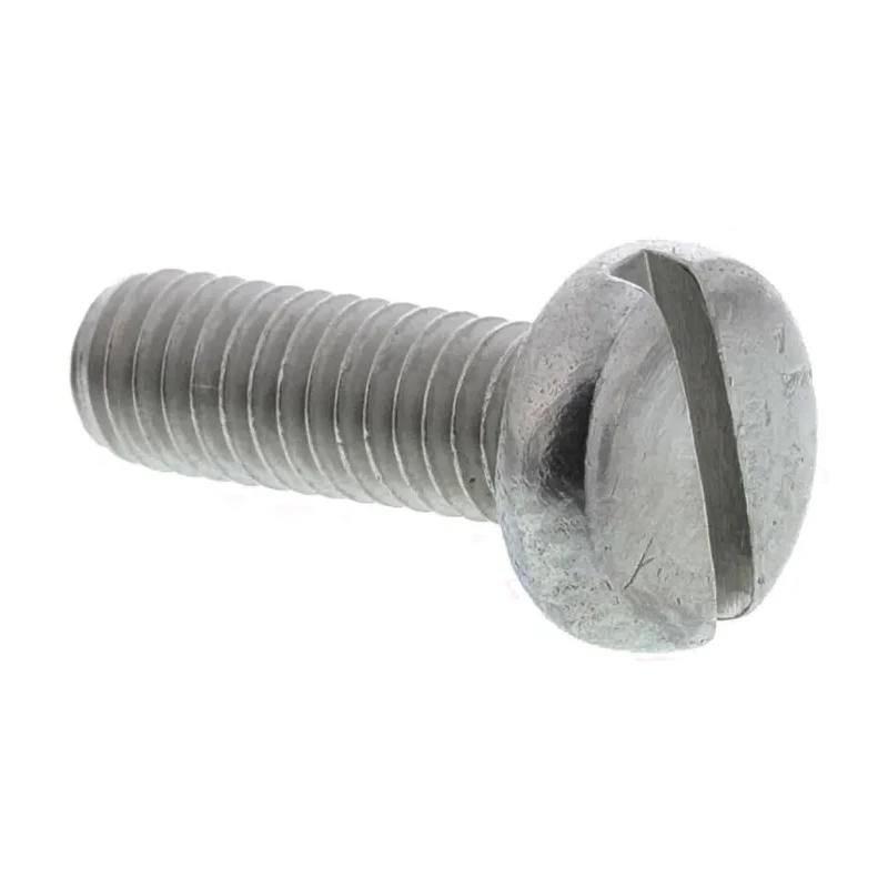 RS PRO Slot Pan Stainless Steel Machine Screw 12 mm M4 527-038