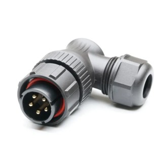 RS PRO Circular Connector, Cable Mount, 3 Contacts, Male Plug, Threaded Mating, IP68, 500V, 30A, Polyamide 66 and 207-2225