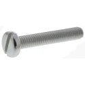 RS PRO Slot Pan Head Stainless Steel Machine Screw M4 Thread 25mm Length 527-066