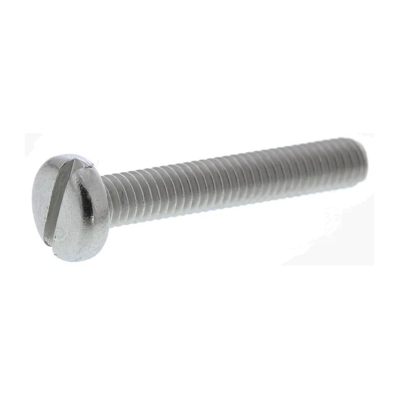 RS PRO Slot Pan Head Stainless Steel Machine Screw M4 Thread 25mm Length 527-066