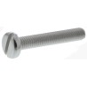 RS PRO Slot Pan Head Stainless Steel Machine Screw M4 Thread 25mm Length 527-066