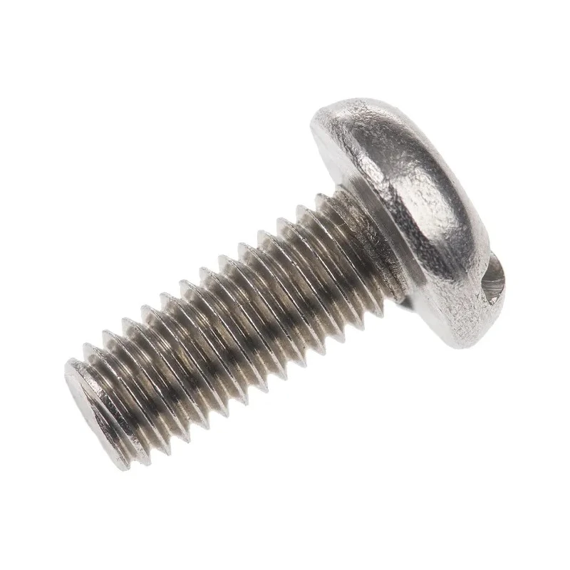 RS PRO Slot Pan Stainless Steel Machine Screw 12 mm M5 527-072