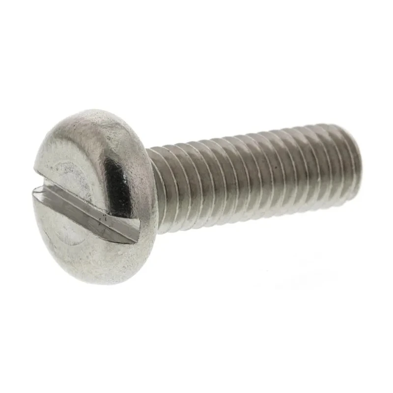 RS PRO Slot Pan Stainless Steel Machine Screw M5 x 16 mm A2 Grade 304 Corrosion Resistant 527-088