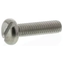RS PRO Slot Pan Stainless Steel Machine Screw 16 mm M4 527-044