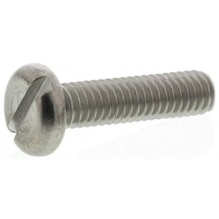 RS PRO Slot Pan Stainless Steel Machine Screw 16 mm M4 527-044