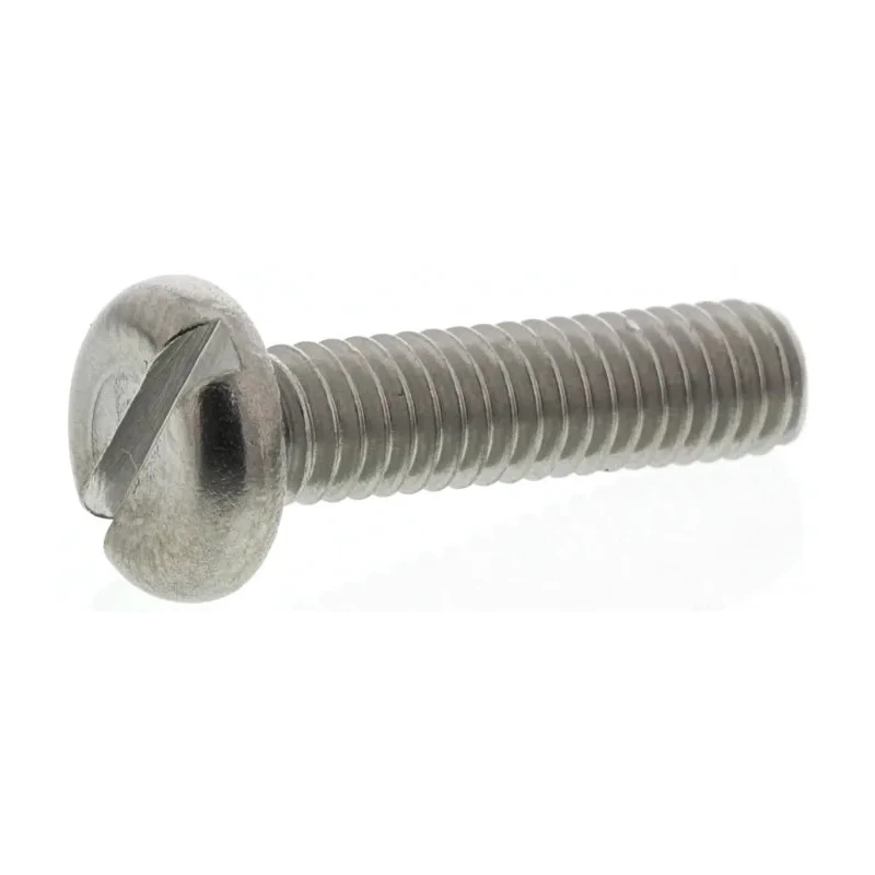RS PRO Slot Pan Stainless Steel Machine Screw 16 mm M4 527-044