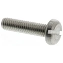 RS PRO Slot Pan Stainless Steel Machine Screw M5 Thread 20 mm Length A2 Grade 304 527-094