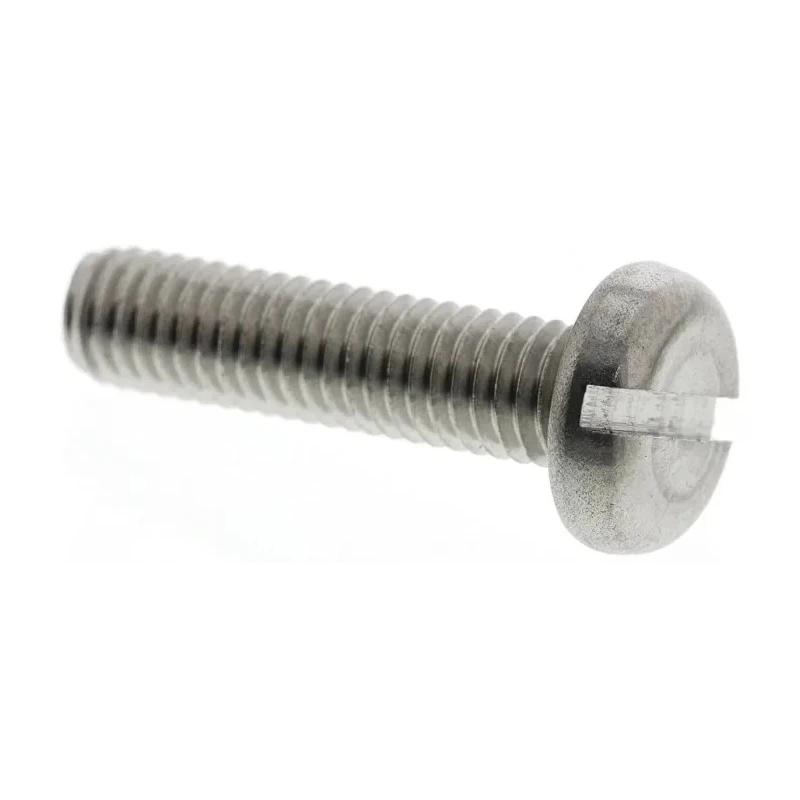 RS PRO Slot Pan Stainless Steel Machine Screw M5 Thread 20 mm Length A2 Grade 304 527-094