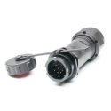 RS PRO Circular Connector, 9 Contacts, Cable Mount, Standard Size, Socket Male, IP67 Rated, Bayonet Mating, 125V 207-2274