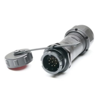 RS PRO Circular Connector, 9 Contacts, Cable Mount, Standard Size, Socket Male, IP67 Rated, Bayonet Mating, 125V 207-2274