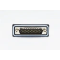 Norcomp High Density 44 Way Vertical 2.29 mm Pitch Surface D-Sub Connector with 4-40 Screw Male HDF-V44-113L011