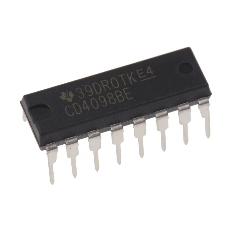 Texas Instruments Monostable Multivibrator 2 Elements 4000 Logic Family 16-Pin PDIP CD4098BE