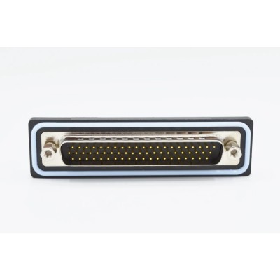 Norcomp 62 Way Vertical 2.41 mm Pitch Surface Mount Male D-Sub Connector 1000V 3A HDF-V62-113L011