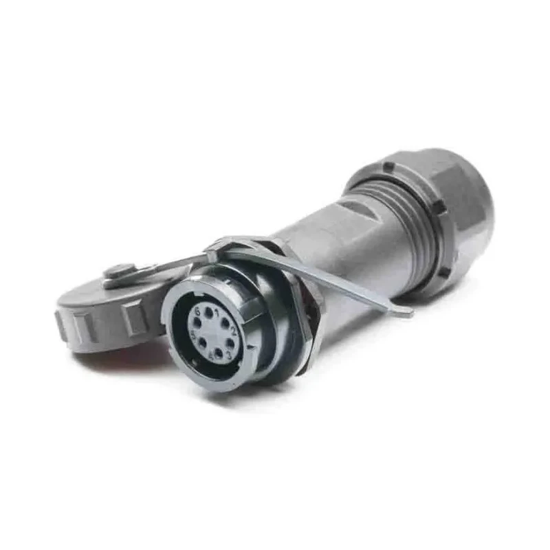 RS PRO Circular Connector 6 Contacts Cable Mount Socket Female Bayonet IP67 125V 5A 19.5 mm 207-2279