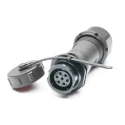 RS PRO Circular Connector, 7 Contacts, Cable Mount Socket Female, Standard Size, IP67, 125V, 5A, Bayonet Coupling 207-2280